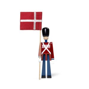 Kay Bojesen Fanebærer med tekstilflag 18,5 cm - Mini
