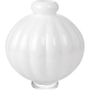 Louise Roe Balloon Vase #01 H: 25 cm - Opal White