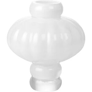 Louise Roe Balloon Vase #02 H: 20 cm - Opal White