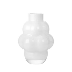 LOUISE ROE Balloon Vase #04 H: 32 cm - Opal White