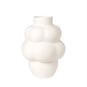 LOUISE ROE Balloon Vase #04 H: 32 cm - Ceramic Raw White