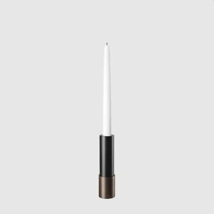 Gubi Space Candlestick Lysestage H: 17 cm - Antik Brass
