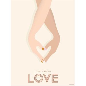ViSSEVASSE It's All About Love 50x70 cm OUTLET