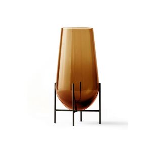 Audo Copenhagen Échasse Vase L H: 60 cm - Bronzed Brass / Amber