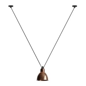 DCW Editions Lampe Gras N323 L Pendel Rund Les Acrobates De Gras H: 300cm - Sort/Rå Kobber/Hvid