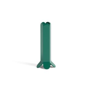 HAY Arcs Candleholder L H: 13 cm - Green OUTLET