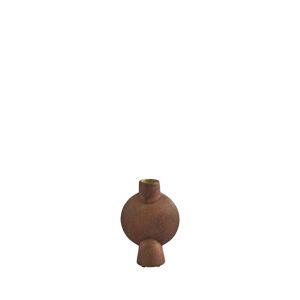 101 Copenhagen Sphere Vase Bubl Mini H: 19 cm - Terracotta OUTLET