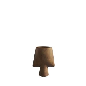 101 Copenhagen Sphere Vase Square Mini H: 25 cm - Ocher OUTLET