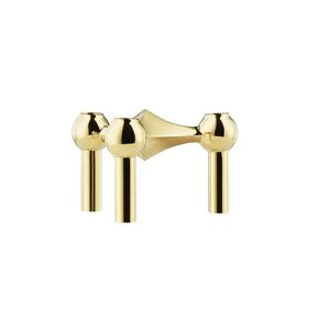 STOFF Nagel Candle Holder H: 6,5 cm - Solid Brass