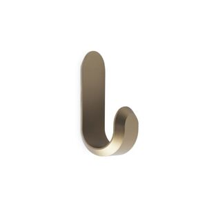 Normann Copenhagen Curve Mini Knager 2 stk H: 5,8 cm - Mat Guld