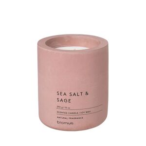 Blomus Fraga Scented Candle L Ø: 9 cm - Sea Salt & Sage/Whitered Rose