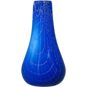 Kodanska Flow Vase H: 40-45 cm - Blue W. Print