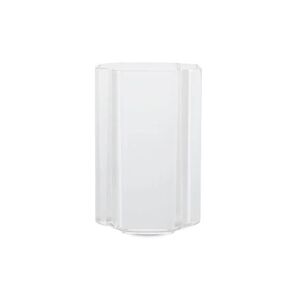 LOUISE ROE Funki Vase Asymmetric H: 34 cm - Opal White