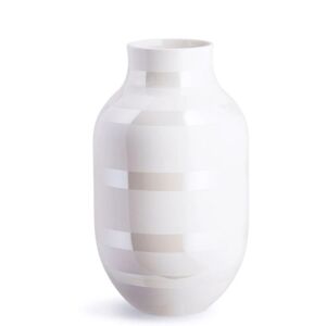 Kähler Omaggio Vase H: 31 cm - Perlemor