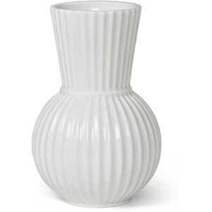 Lyngby  Porcelæn Lyngby Tura Vase H: 18 cm - Hvid