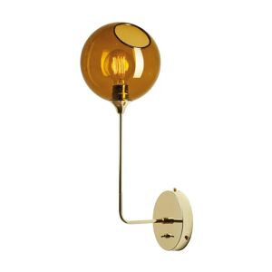 Design By Us Ballroom The Wall Long H: 57 cm - Amber/Gold