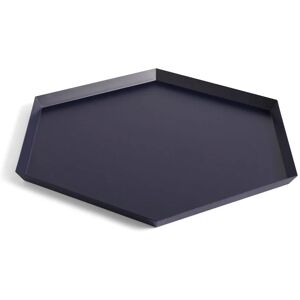 HAY Kaleido Tray XL 39x45 cm - Dark Blue OUTLET