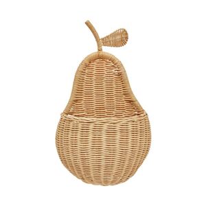 OYOY Mini OYOY Pear Wall Basket H: 49 cm - Nature