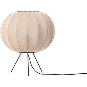 Made By Hand Knit-Wit Round Floor Low Ø: 45 cm - Sand Stone