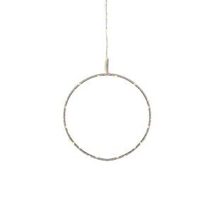 Sirius Liva Circle Small 60 LED lys - Sølv