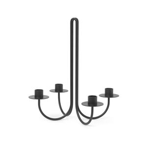 Ferm Living Sway Candelabra H: 30,2 cm - Black