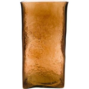 House Doctor Square Vase H: 30 cm - Amber