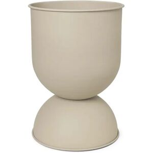 Ferm Living Hourglass Pot Medium Ø: 40 cm - Cashmere FORUDBESTIL: START JUNI 2024