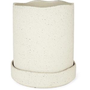 Ferm Living Uneru Pot Ø: 16 cm - White