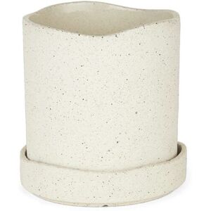 Ferm Living Uneru Pot Ø: 13 cm - White