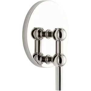 STOFF Nagel Wall Hanger Ø: 11 cm - Chrome