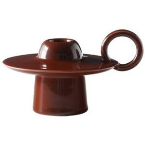 &Tradition Momento Candleholder JH39 7,5x15,1 cm - Red Brown