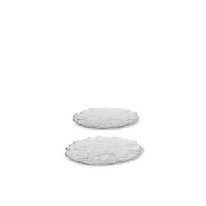 Ferm Living Momento Glass Stones Small Set of 2 Ø: 11 cm - Clear