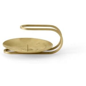 Audo Copenhagen Clip Candle Holder H: 5 cm - Brass