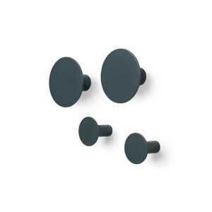 Blomus - Ponto Wall Hooks 4 pcs. Gunmetal