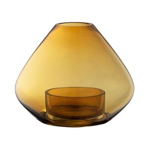 AYTM - Uno Lantern/Vase H21 Amber