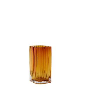 AYTM - Folium Vase H20 Amber
