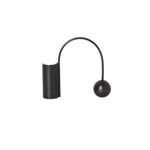 ferm LIVING - Balance Candle Holder Black Brass