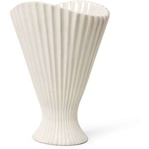 ferm LIVING - Fountain Vase Off-White