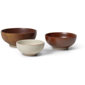 ferm LIVING - Midi Bowls Set of 3 Multi