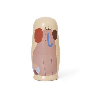 ferm LIVING - Critter Nesting Dolls Multi