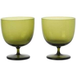 ferm LIVING - Host Water Glasses Set of 2 Moss Green