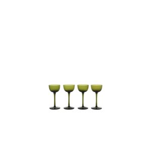 ferm LIVING - Host Liqueur Glasses Set of 4 Moss Green