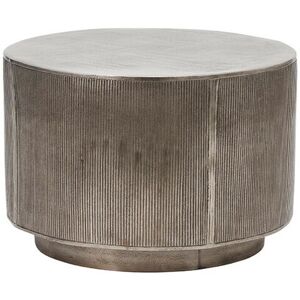 House Doctor - Rota Coffee Table H35 Ø50 Brushed Silver