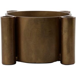 House Doctor - Four Candle Holder Antique Brass