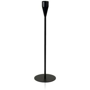 Piet Hein Boligtilbehør - Jupiter Maxi Candle Holder H65 Black Piet Hein