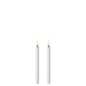 Uyuni - Kronelys Mini LED Nordic White 2 pcs 1,3 x 13 cm Lighting