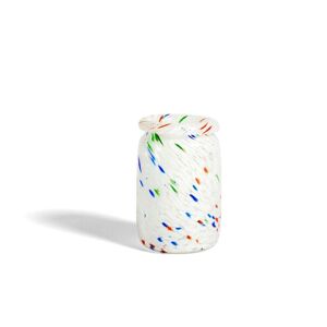 HAY - Splash Vase Roll Neck Medium White Dot