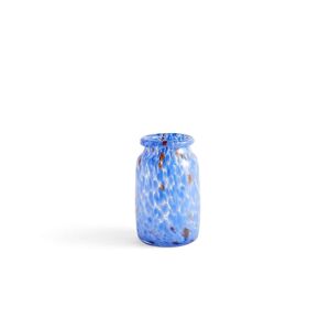 HAY - Splash Vase Roll Neck Medium Blue