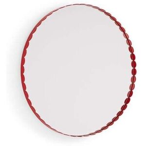 HAY - Arcs Mirror Round Red