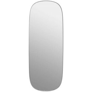 Muuto - Framed Mirror Large Grey/Clear Glass